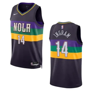 Brandon Ingram Purple City Edition 2022-23 New Orleans Pelicans Swingman Jersey - Alzaintravels