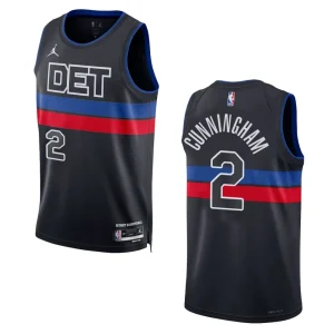 Cade Cunningham Black Statement Edition 2022-23 Detroit Pistons Swingman Jersey - Alzaintravels