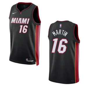 Caleb Martin Black Icon Edition 2022-23 Miami Heat Swingman Jersey - Alzaintravels