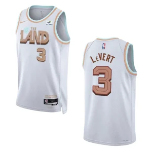 Caris LeVert White City Edition 2022-23 Cleveland Cavaliers Swingman Jersey - Alzaintravels