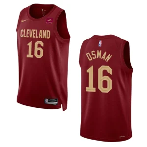 Cedi Osman Wine Icon 2022-23 Cleveland Cavaliers Swingman Jersey - Alzaintravels