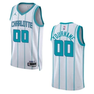 Custom White Association Edition 2022-23 Charlotte Hornets Swingman Jersey - Alzaintravels