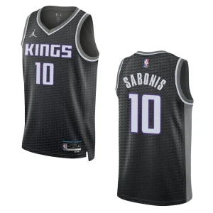 Domantas Sabonis Black Statement Edition 2022-23 Sacramento Kings Swingman Jersey - Alzaintravels