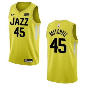 Donovan Mitchell Yellow Icon Edition 2022-23 Utah Jazz Swingman Jersey - Alzaintravels