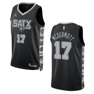 Doug McDermott Black Statement Edition 2022-23 San Antonio Spurs Swingman Jersey - Alzaintravels