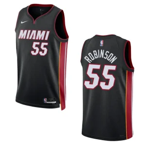 Duncan Robinson Black Icon Edition 2022-23 Miami Heat Swingman Jersey - Alzaintravels
