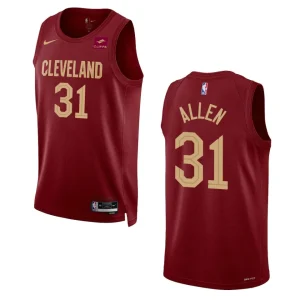 Jarrett Allen Wine Icon 2022-23 Cleveland Cavaliers Swingman Jersey - Alzaintravels
