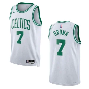 Jaylen Brown White Association Edition 2022-23 Boston Celtics Swingman Jersey - Alzaintravels
