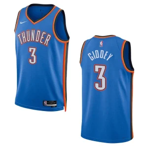 Josh Giddey Blue Icon Edition 2022-23 Oklahoma City Thunder Swingman Jersey - Alzaintravels