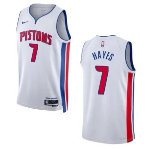 Killian Hayes White Association Edition 2022-23 Detroit Pistons Swingman Jersey - Alzaintravels