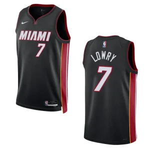 Kyle Lowry Black Icon Edition 2022-23 Miami Heat Swingman Jersey - Alzaintravels