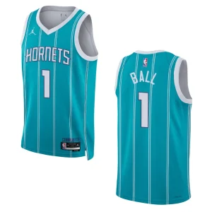 LaMelo Ball Teal Icon Edition 2022-23 Charlotte Hornets Swingman Jersey - Alzaintravels