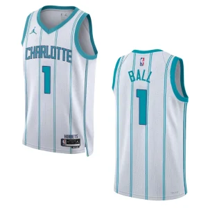 LaMelo Ball White Association Edition 2022-23 Charlotte Hornets Swingman Jersey - Alzaintravels