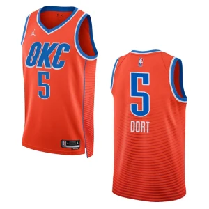 Luguentz Dort Orange Statement Edition 2022-23 Oklahoma City Thunder Swingman Jersey - Alzaintravels