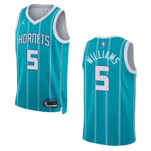 Mark Williams Teal Icon Edition 2022-23 Charlotte Hornets Swingman Jersey - Alzaintravels