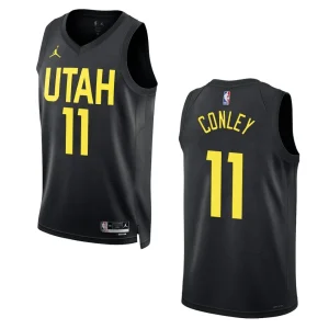 Mike Conley Black Statement Edition 2022-23 Utah Jazz Swingman Jersey - Alzaintravels