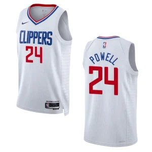 Norman Powell White Association Edition 2022-23 Los Angeles Clippers Swingman Jersey - Alzaintravels