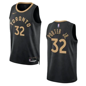 Otto Porter Jr. Black City Edition 2022-23 Toronto Raptors Swingman Jersey - Alzaintravels