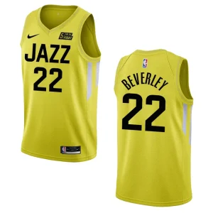 Patrick Beverley Yellow Icon Edition 2022-23 Utah Jazz Swingman Jersey - Alzaintravels