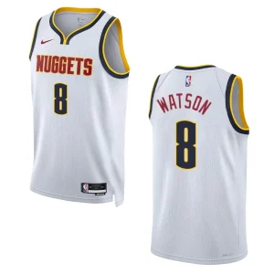 Peyton Watson White Association Edition 2022-23 Denver Nuggets Swingman Jersey - Alzaintravels