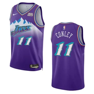 2022-23 Utah Jazz Mike Conley Classic Edition Swingman Purple Jersey - Alzaintravels
