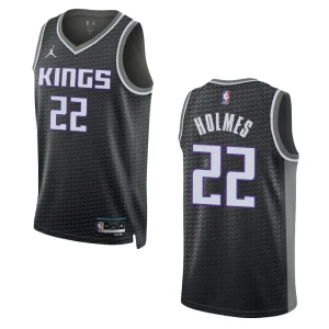 Richaun Holmes Black Statement Edition 2022-23 Sacramento Kings Swingman Jersey - Alzaintravels