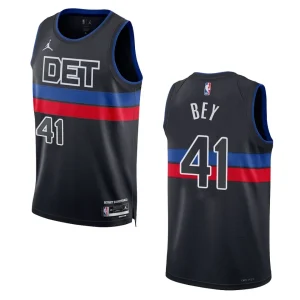 Saddiq Bey Black Statement Edition 2022-23 Detroit Pistons Swingman Jersey - Alzaintravels