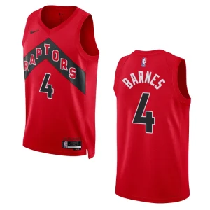 Scottie Barnes Red Icon Edition 2022-23 Toronto Raptors Swingman Jersey - Alzaintravels