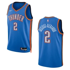 Shai Gilgeous-Alexander Blue Icon Edition 2022-23 Oklahoma City Thunder Swingman Jersey - Alzaintravels
