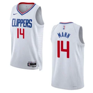 Terance Mann White Association Edition 2022-23 Los Angeles Clippers Swingman Jersey - Alzaintravels