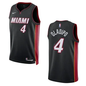 Victor Oladipo Black Icon Edition 2022-23 Miami Heat Swingman Jersey - Alzaintravels
