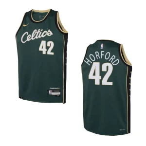 Boston Celtics 2022-23 City Edition Youth Al Horford Green Jersey - Alzaintravels