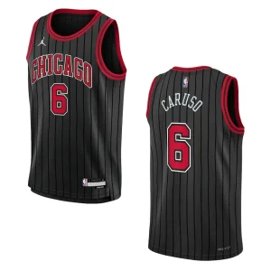 Youth Chicago Bulls 2022-23 Statement Edition Alex Caruso Black Jersey - Alzaintravels