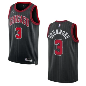 Chicago Bulls Andre Drummond 2022-23 Statement Edition Black Swingman Jersey - Alzaintravels