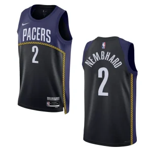 Andrew Nembhard City Edition Indiana Pacers 2022-23 Blue Swingman Jersey - Alzaintravels