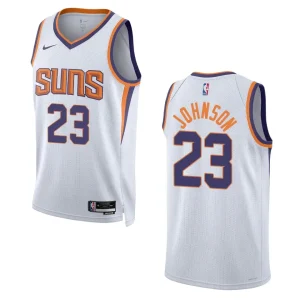 2022-23 Association Edition Phoenix Suns Cameron Johnson White Swingman Jersey - Alzaintravels