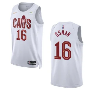 2022-23 Association Edition Cleveland Cavaliers Cedi Osman White Swingman Jersey - Alzaintravels