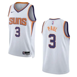 2022-23 Association Edition Phoenix Suns Chris Paul White Swingman Jersey - Alzaintravels