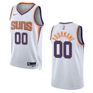 2022-23 Association Edition Phoenix Suns Custom White Swingman Jersey - Alzaintravels