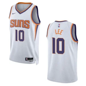 2022-23 Association Edition Phoenix Suns Damion Lee White Swingman Jersey - Alzaintravels