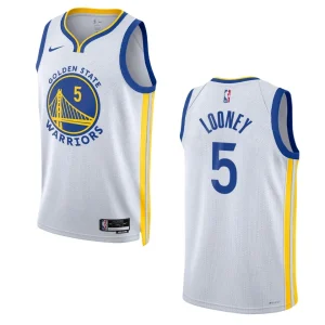 2022-23 Association Edition Golden State Warriors Kevon Looney White Swingman Jersey - Alzaintravels