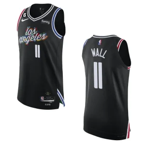 Los Angeles Clippers City Edition John Wall 2022-23 Authentic Black Jersey - Alzaintravels