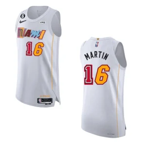 Miami Heat City Edition Caleb Martin 2022-23 White Jersey - Alzaintravels