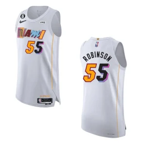 Miami Heat City Edition Duncan Robinson 2022-23 White Jersey - Alzaintravels