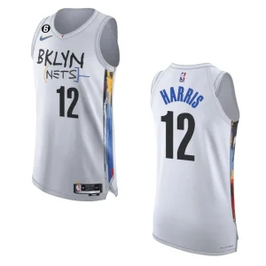 Brooklyn Nets City Edition Joe Harris 2022-23 Authentic White Jersey - Alzaintravels