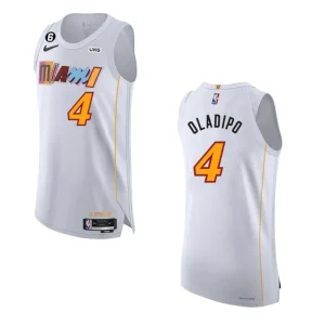 Miami Heat City Edition Victor Oladipo 2022-23 White Jersey - Alzaintravels
