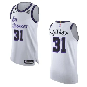 2022-23 Authentic Los Angeles Lakers Thomas Bryant White City Jersey - Alzaintravels