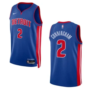 Detroit Pistons Cade Cunningham 2022-23 Icon Edition Royal Swingman Jersey - Alzaintravels