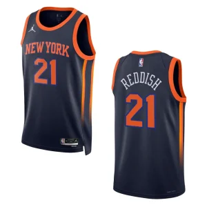 Cam Reddish Statement Edition New York Knicks 2022-23 Black Swingman Jersey - Alzaintravels