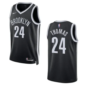 Cam Thomas Icon Edition Brooklyn Nets 2022-23 Black Swingman Jersey - Alzaintravels
